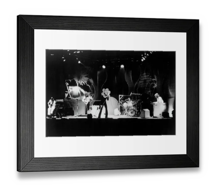 Framed Print : Genesis Performing In Support Of Foxtrot Album Framed Print : Genesis Performing In Support Of Foxtrot Album
