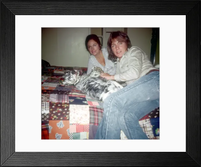 Framed Print : David Cassidy At Home Framed Print : David Cassidy At Home
