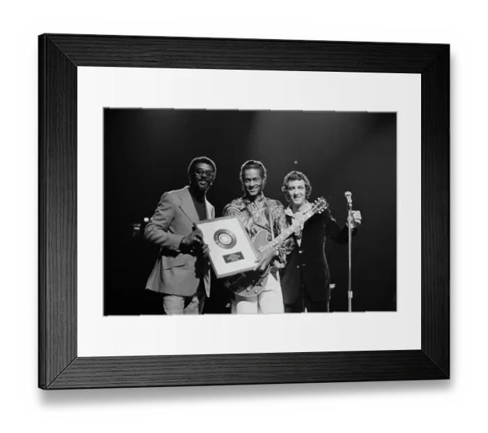 Framed Print : Chuck Berry