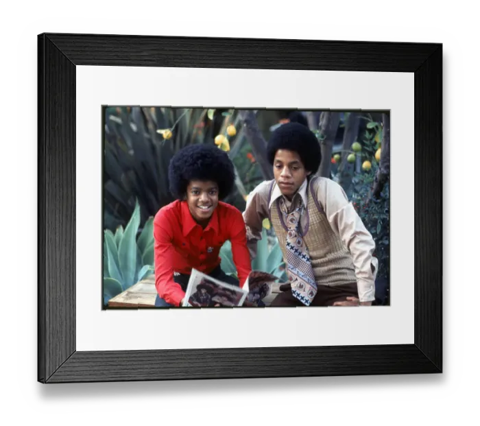 Framed Print : Michael And Marlon