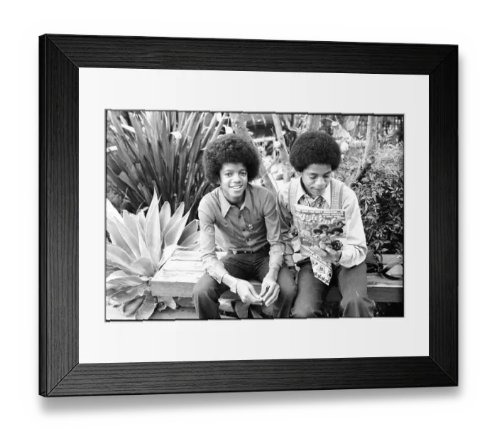 Framed Print : Michael And Marlon Framed Print : Michael And Marlon