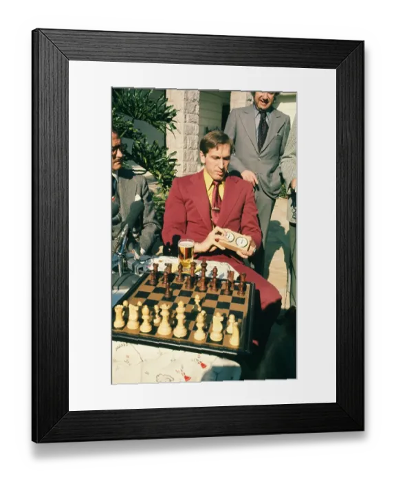 Framed Print : Bobby Fischer Framed Print : Bobby Fischer