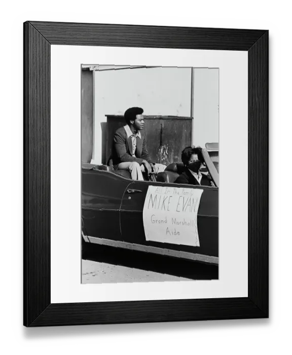 Framed Print : 1972 Watts Christmas Parade Framed Print : 1972 Watts Christmas Parade
