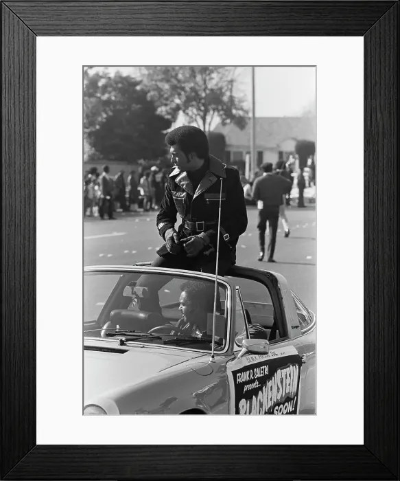 Framed Print : 1972 Watts Christmas Parade Framed Print : 1972 Watts Christmas Parade