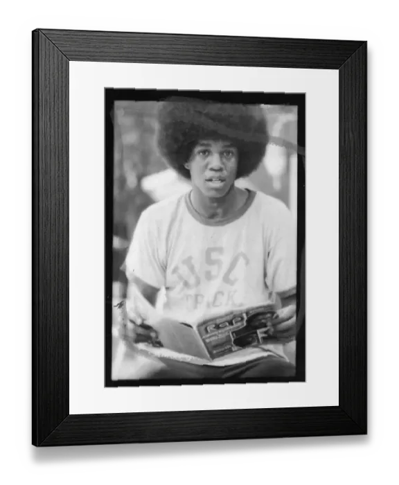 Framed Print : Jermaine Jackson Framed Print : Jermaine Jackson