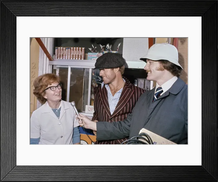 Framed Print : On The Set Of The Sting Framed Print : On The Set Of The Sting