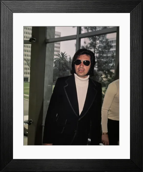 Framed Print : Engelbert Humperdinck, British Singer Framed Print : Engelbert Humperdinck, British Singer