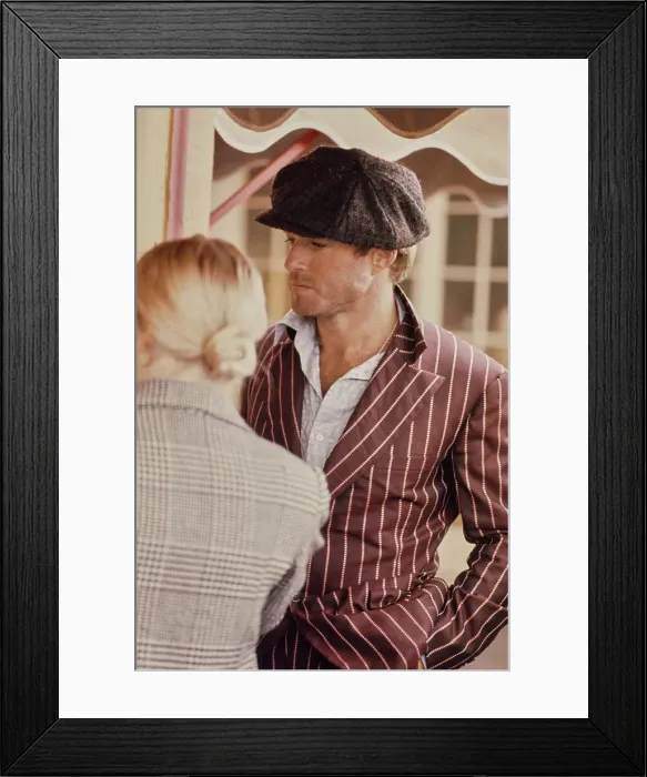 Framed Print : Redford in The Sting