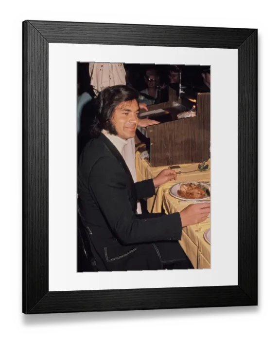 Framed Print : Engelbert Humperdinck, British Singer