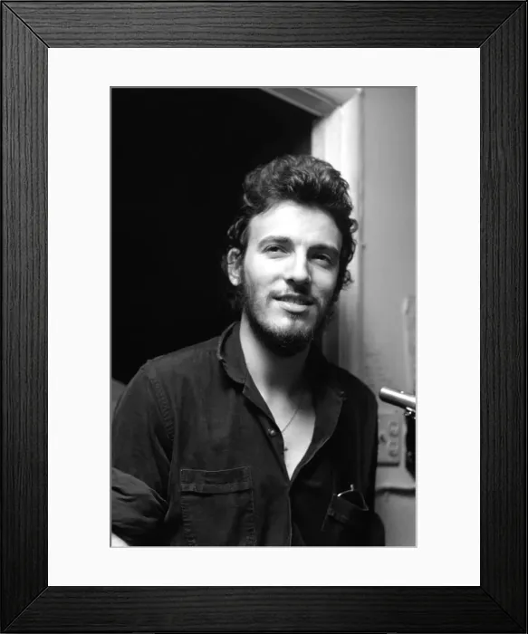 Framed Print : Photo of 198 Springsteen Bruce Framed Print : Photo of 198 Springsteen Bruce