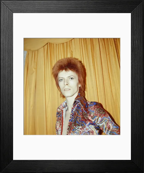 Framed Print : David Bowie As Ziggy Stardust Framed Print : David Bowie As Ziggy Stardust