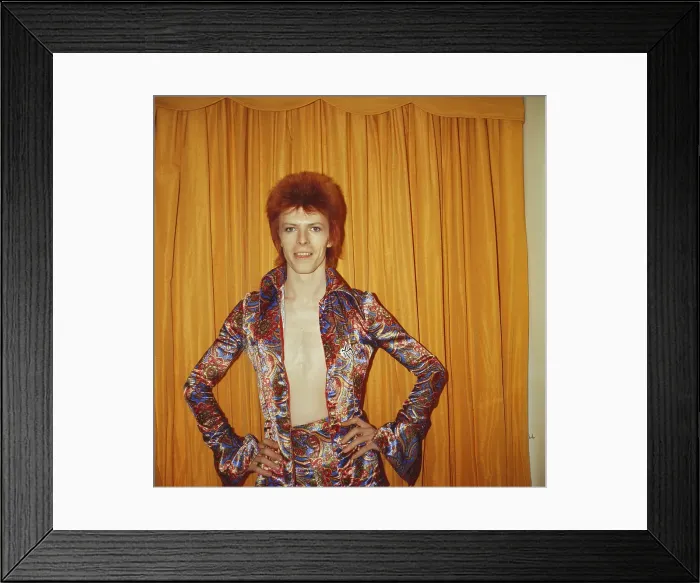 Framed Print : David Bowie As Ziggy Stardust Framed Print : David Bowie As Ziggy Stardust