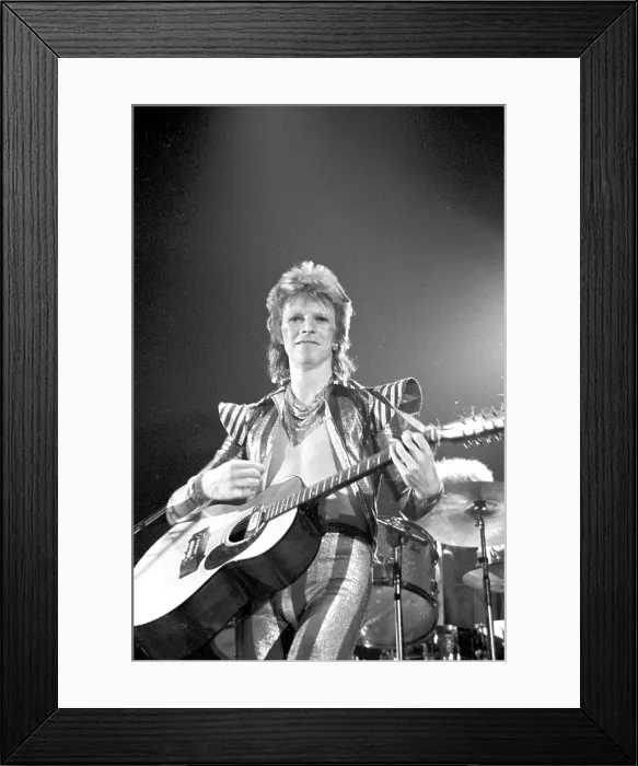 Framed Print : Ziggy Stardust Era Bowie Framed Print : Ziggy Stardust Era Bowie