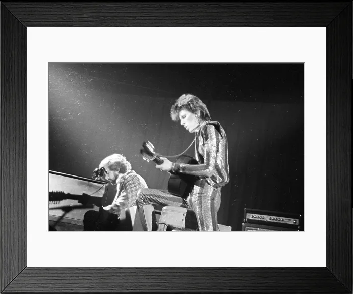 Framed Print : Ziggy Stardust Era Bowie