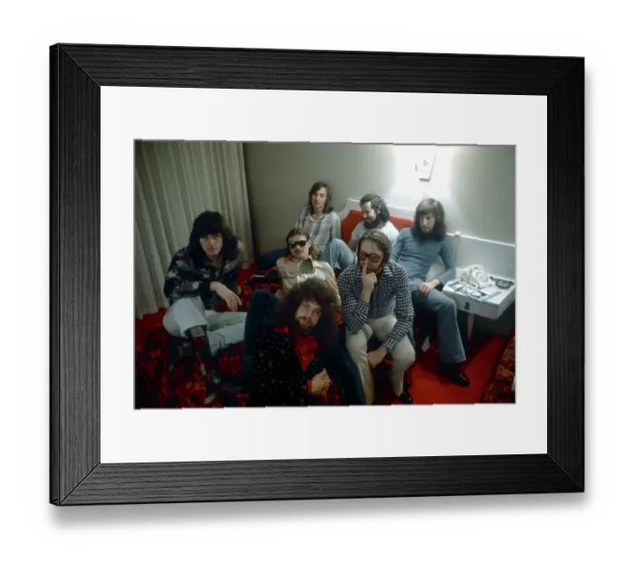 Framed Print : Electric Light Orchestra 1973 Lineup Framed Print : Electric Light Orchestra 1973 Lineup