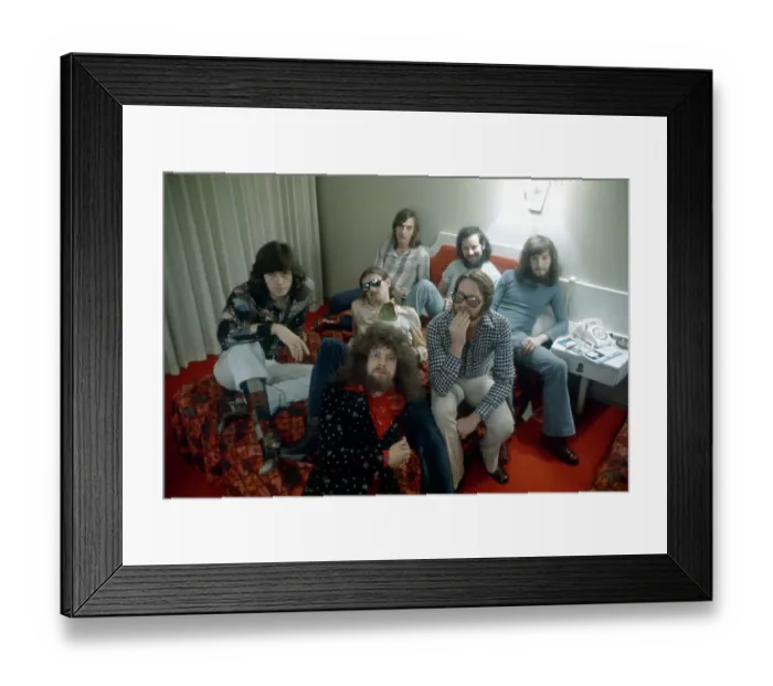 Framed Print : Electric Light Orchestra 1973 Lineup Framed Print : Electric Light Orchestra 1973 Lineup