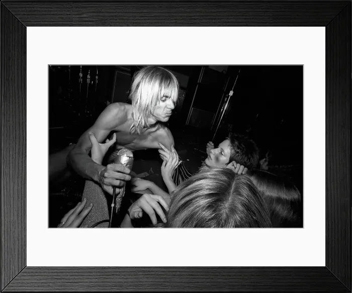 Framed Print : Iggy Pop Performing At The Whisky Framed Print : Iggy Pop Performing At The Whisky