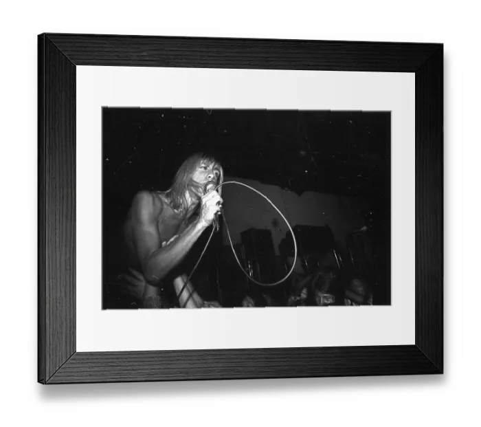 Framed Print : Iggy Pop Performing At The Whisky Framed Print : Iggy Pop Performing At The Whisky