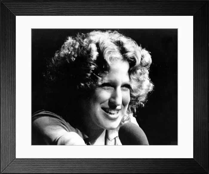 Framed Print : Bette Midler Portrait Framed Print : Bette Midler Portrait