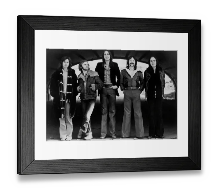 Framed Print : Prog-Rock Band Genesis Portrait Framed Print : Prog-Rock Band Genesis Portrait