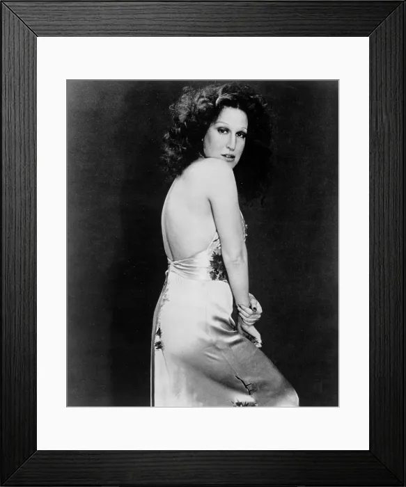 Framed Print : Bette Midler Portrait Framed Print : Bette Midler Portrait