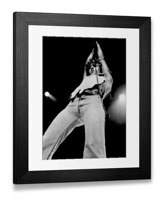 Framed Print : The Who Singer Portrait Framed Print : The Who Singer Portrait