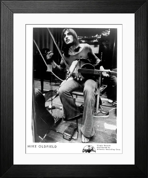 Framed Print : Photo of Mike Oldfield Framed Print : Photo of Mike Oldfield