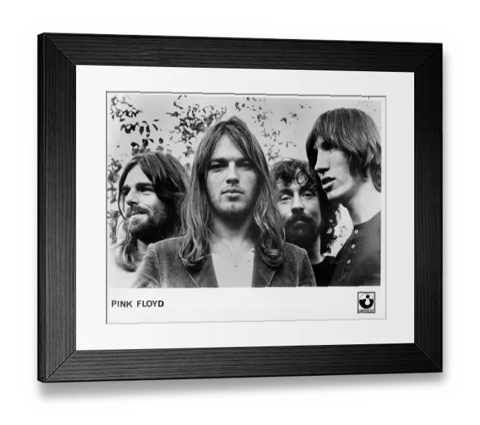 Framed Print : Photo of Pink Floyd Framed Print : Photo of Pink Floyd