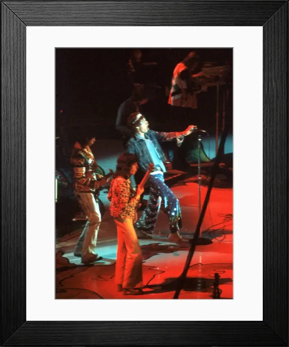 Framed Print : Rolling Stones Benefit Concert In LA Framed Print : Rolling Stones Benefit Concert In LA