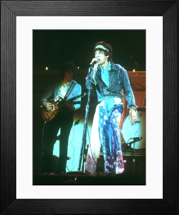 Framed Print : Rolling Stones Benefit Concert In LA Framed Print : Rolling Stones Benefit Concert In LA
