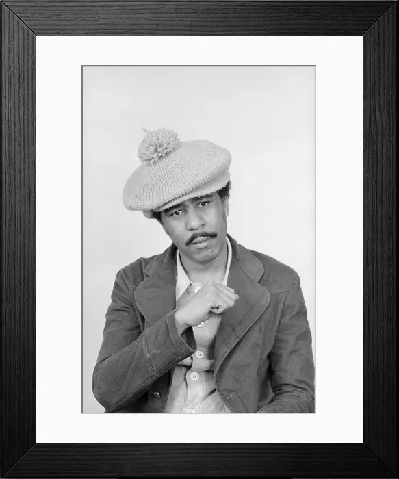 Framed Print : Richard Pryor Portrait Session Framed Print : Richard Pryor Portrait Session