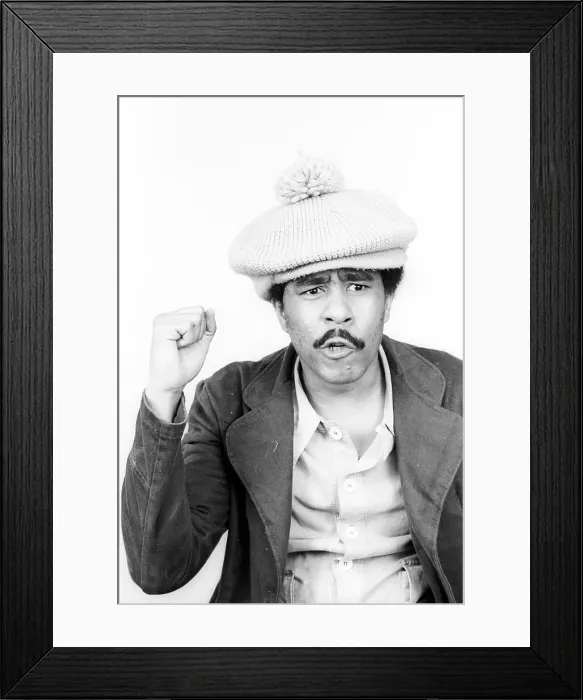 Framed Print : Richard Pryor Portrait Framed Print : Richard Pryor Portrait