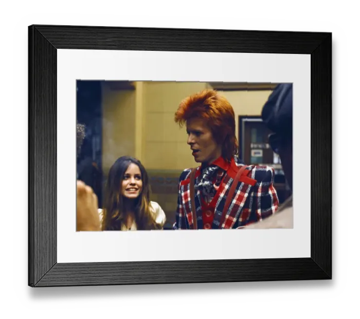 Framed Print : David Bowie In LA Framed Print : David Bowie In LA