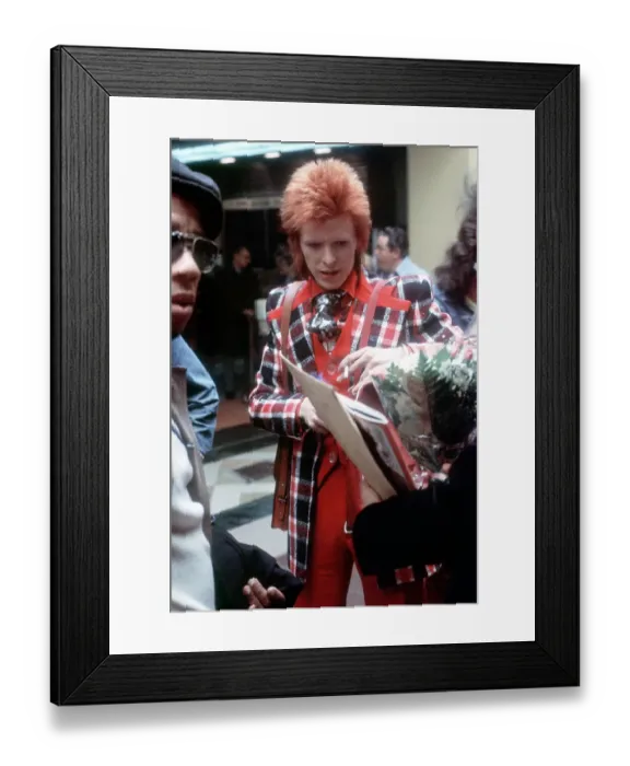 Framed Print : David Bowie In LA Framed Print : David Bowie In LA
