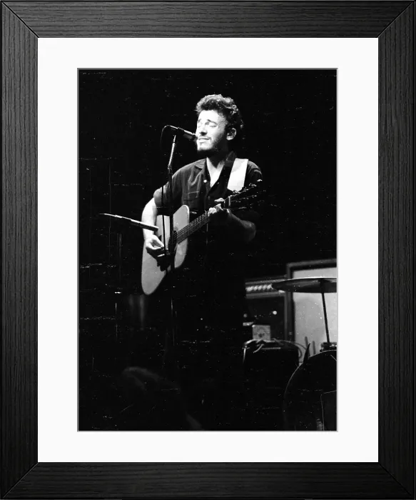 Framed Print : Photo of Bruce Springsteen