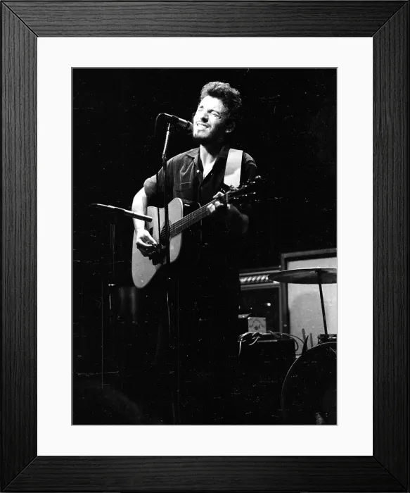 Framed Print : Photo of Bruce Springsteen