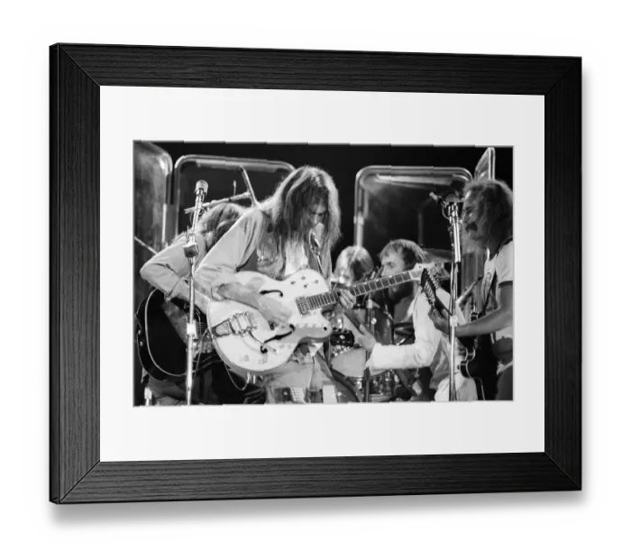 Framed Print : Neil Young And The Stray Gators Framed Print : Neil Young And The Stray Gators