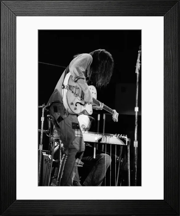Framed Print : Neil Young And The Stray Gators Framed Print : Neil Young And The Stray Gators