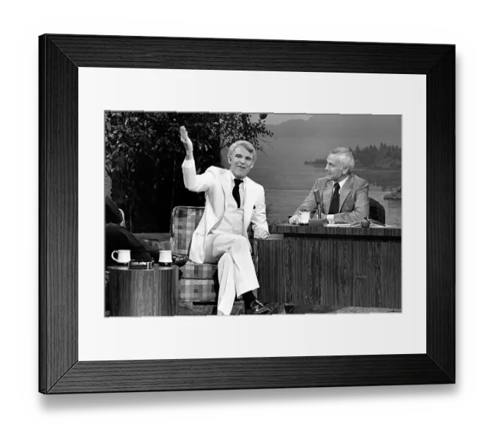 Framed Print : Steve Martin On The Tonight Show Framed Print : Steve Martin On The Tonight Show