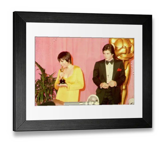 Framed Print : Liza At The Oscars Framed Print : Liza At The Oscars