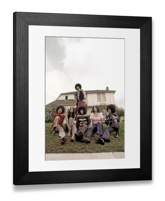Framed Print : The Sylvers Framed Print : The Sylvers