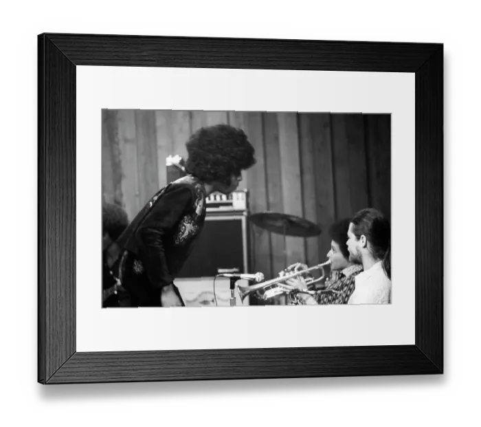 Framed Print : Sly And The Family Stone Recording Framed Print : Sly And The Family Stone Recording