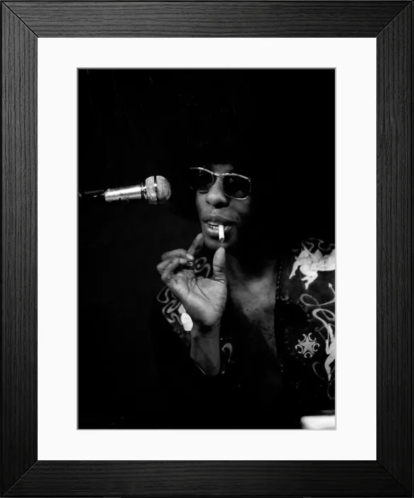 Framed Print : Sly And The Family Stone Recording Session Framed Print : Sly And The Family Stone Recording Session