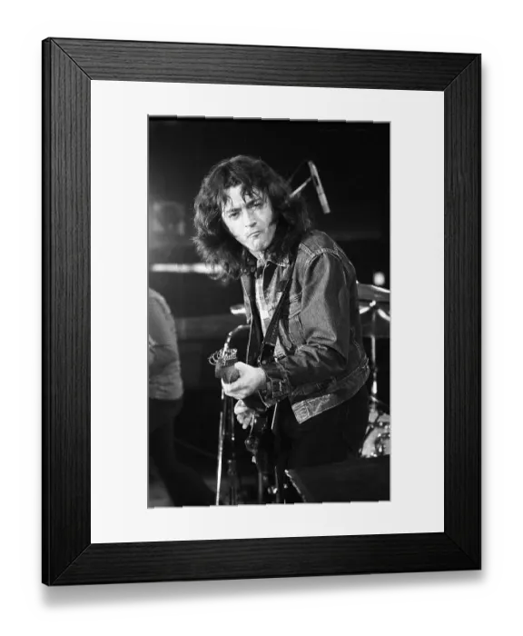 Framed Print : Photo of Rory Gallagher Framed Print : Photo of Rory Gallagher