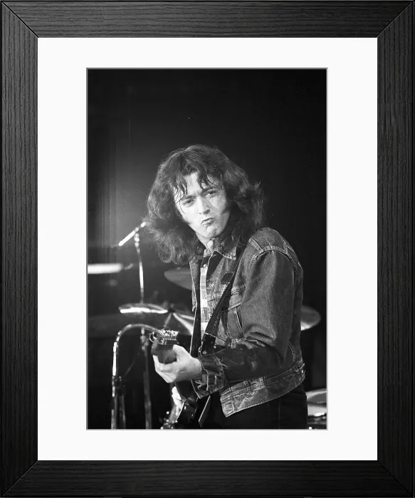 Framed Print : Photo of Rory Gallagher Framed Print : Photo of Rory Gallagher