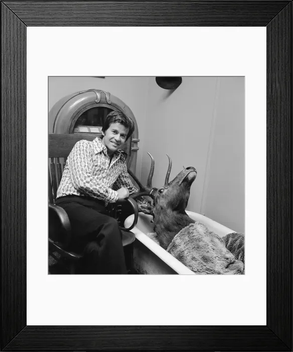 Framed Print : American Bandstand Host Framed Print : American Bandstand Host