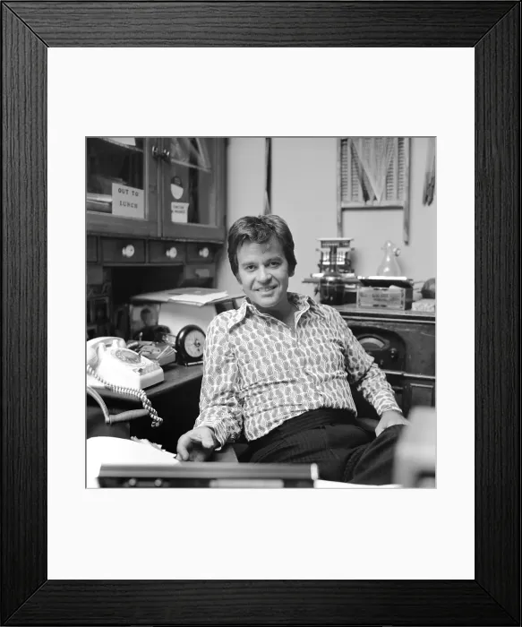 Framed Print : American Bandstand Host Framed Print : American Bandstand Host