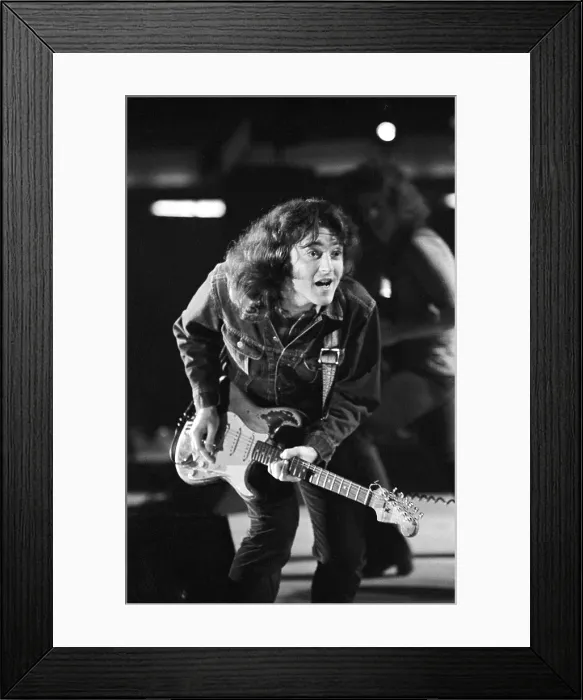 Framed Print : Photo of Rory Gallagher Framed Print : Photo of Rory Gallagher