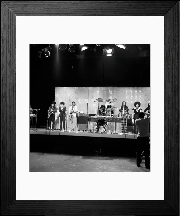 Framed Print : Sly & The Family Stone on The Midnight Special Framed Print : Sly & The Family Stone on The Midnight Special
