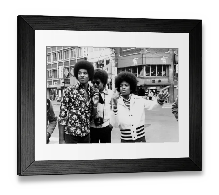 Framed Print : Jackson 5 In Japan Framed Print : Jackson 5 In Japan